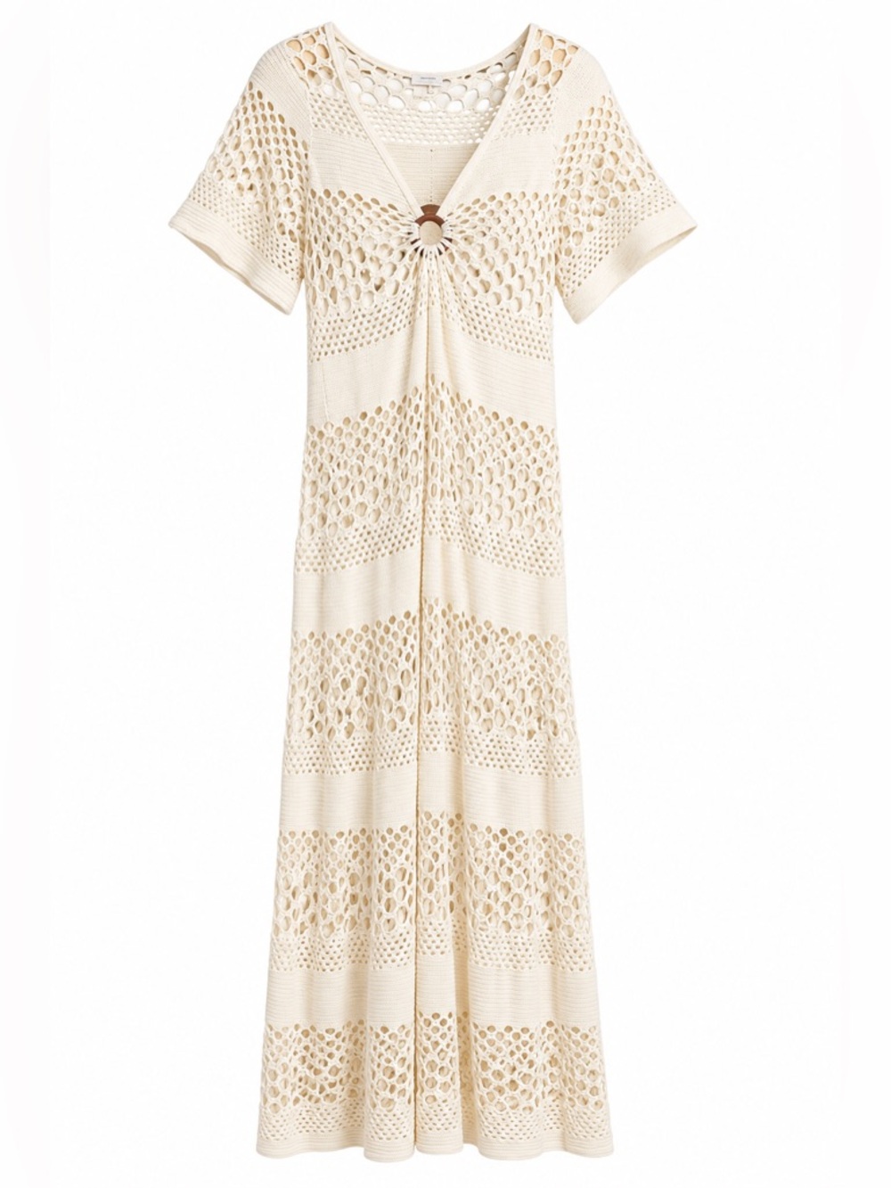 New - Ibiza Anne Cole Long Crochet Maxi Swim Cover Up
